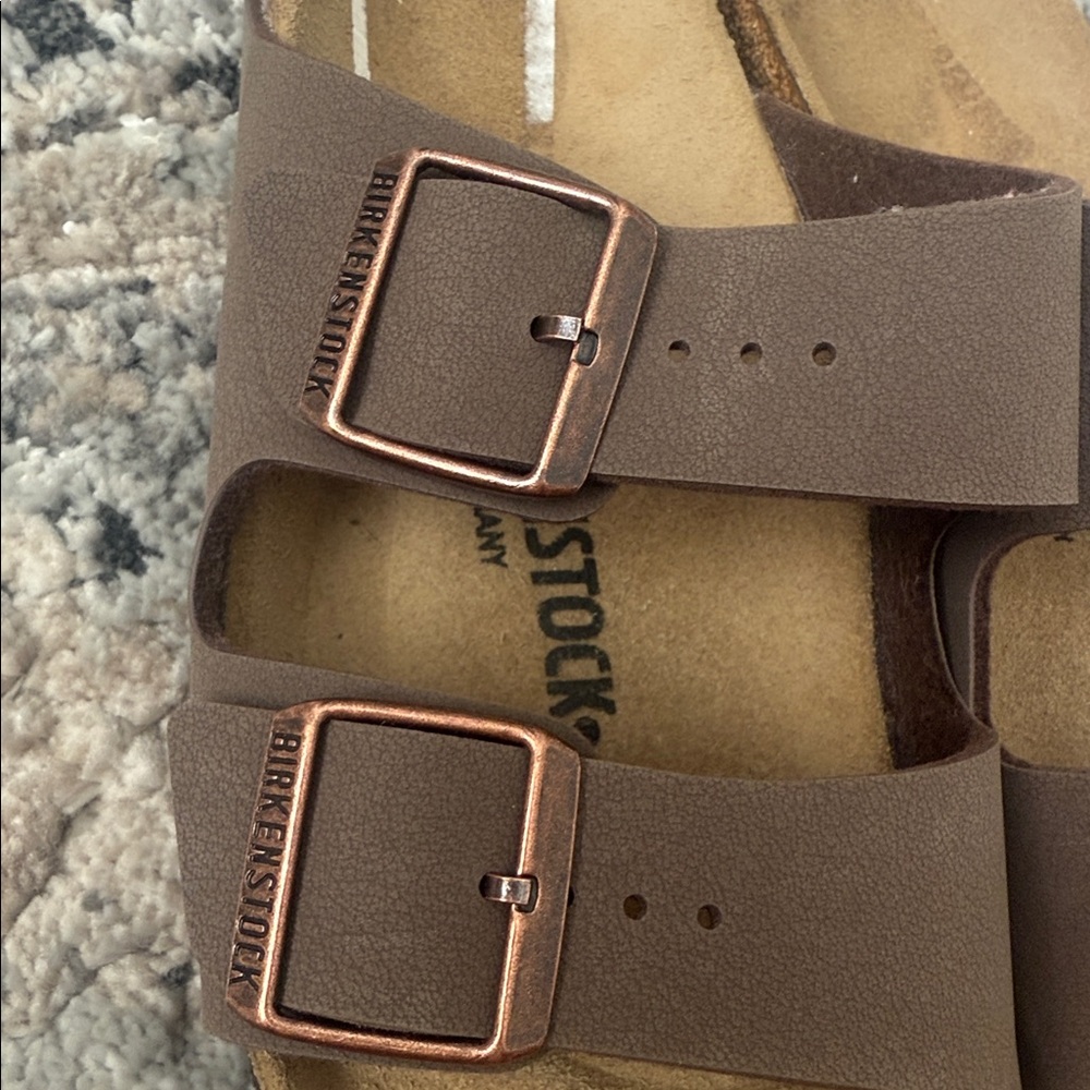 Birkenstock Chocolate Double Strap Sandals size 38 - Picture 5 of 5